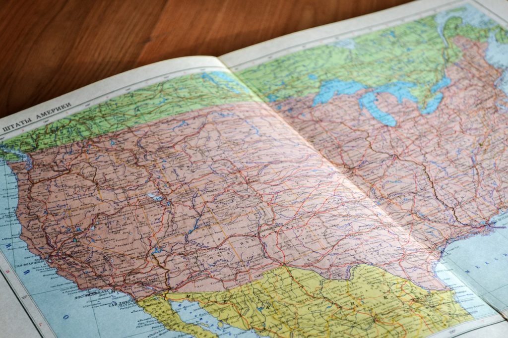 States with COVID-19 Travel Restrictions Map